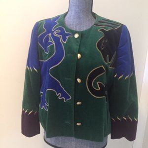 Laurel Multi Color Jacket-Vintage